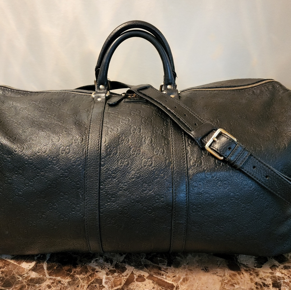 Gucci Leather DuffleBag